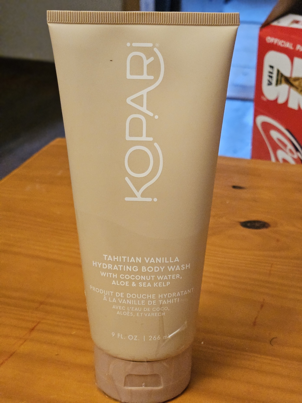 Kopari Tahitian Vanilla Hydrating Body Wash 9 oz 266mL Coconut Water Aloe Sea